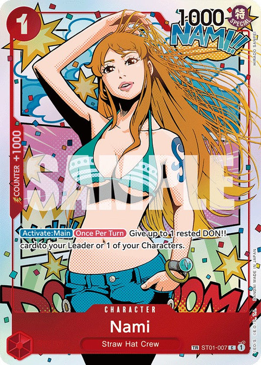 One Piece Card Game: Nami (Alternate Art) card image