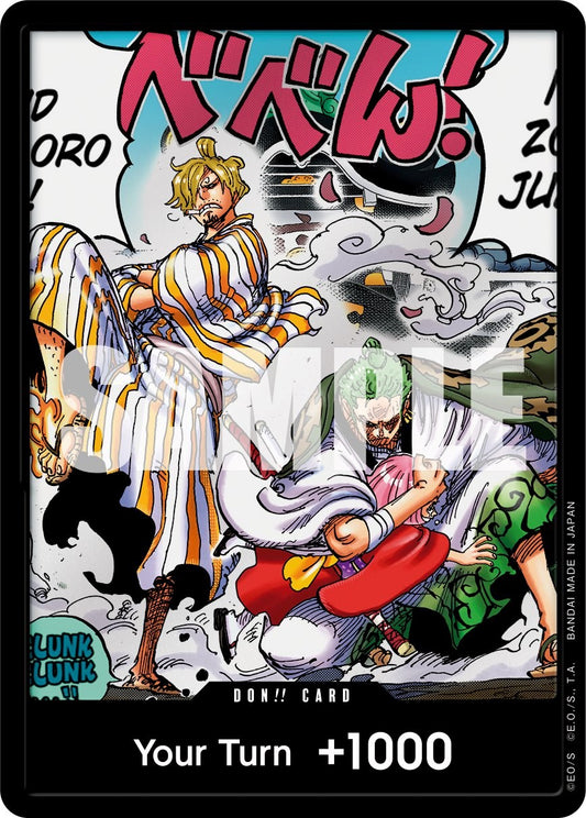 One Piece Card Game: DON!! Card (Alternate Art) card image