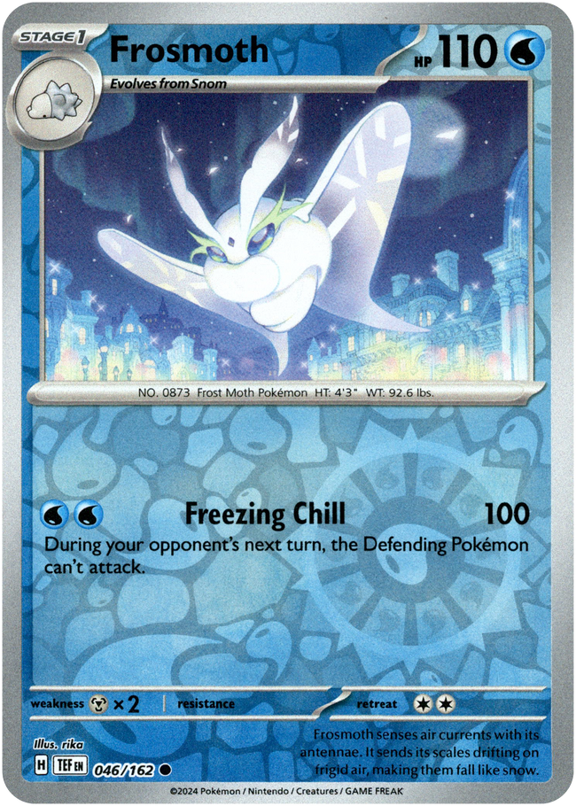 Pokemon - Frosmoth - 046/162 – The Straw Hat Store