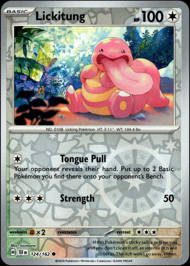 Lickitung - 124/162