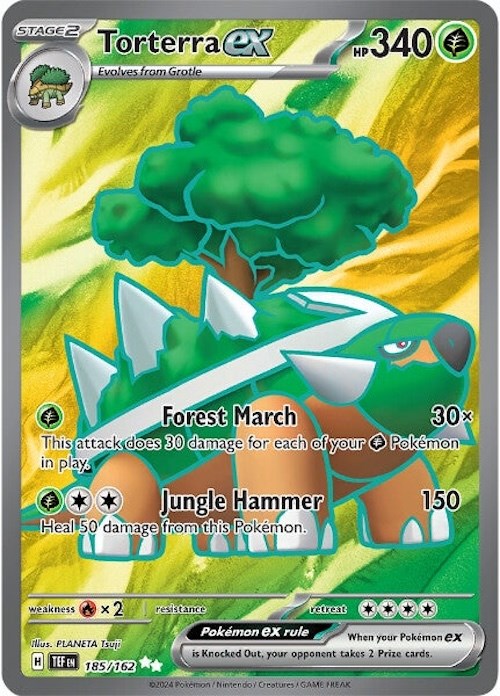 Torterra ex - 185/162