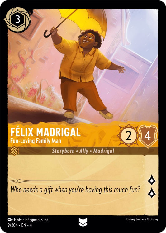 Disney Lorcana: Felix Madrigal - Fun-Loving Family Man card image