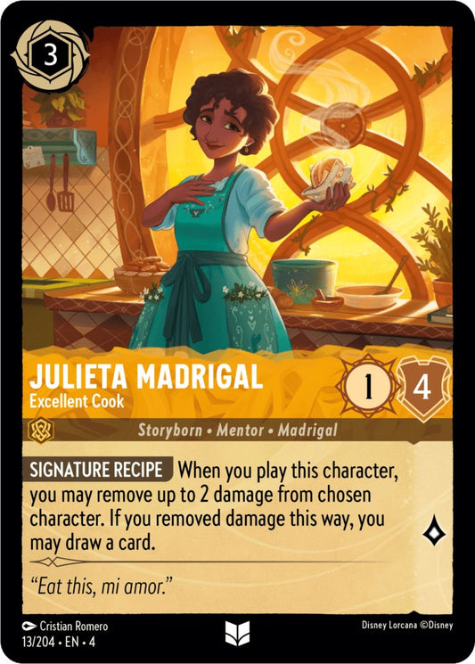 Disney Lorcana: Julieta Madrigal - Excellent Cook card image