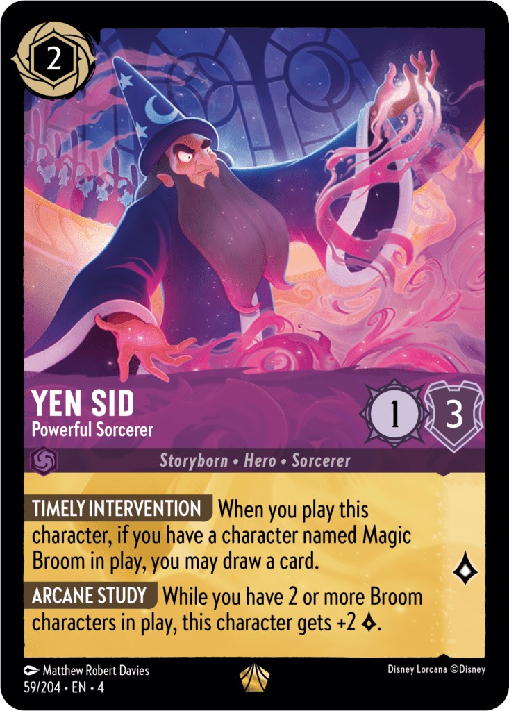 Disney Lorcana: Yen Sid - Powerful Sorcerer card image