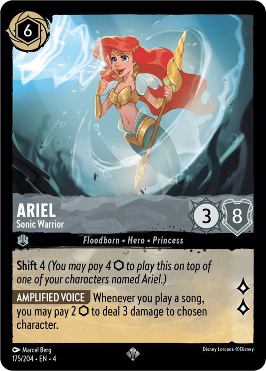 Disney Lorcana: Ariel - Sonic Warrior card image