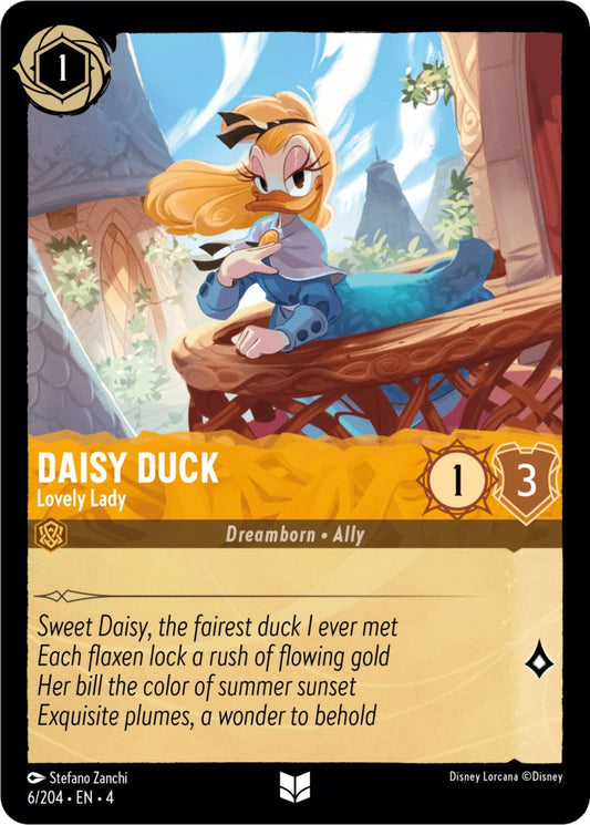 Disney Lorcana: Daisy Duck - Lovely Lady card image