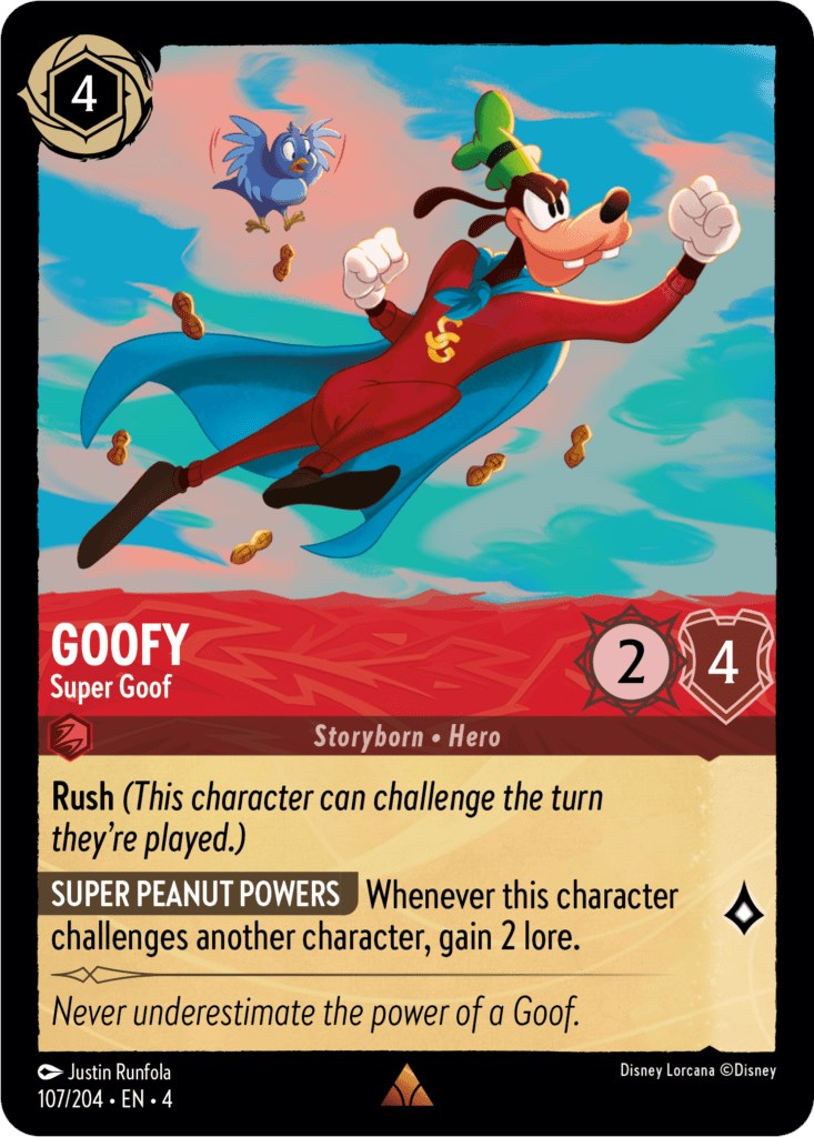 Disney Lorcana: Goofy - Super Goof card image