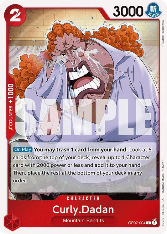 One Piece Card Game: Curly.Dadan card image