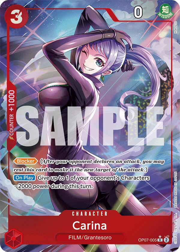 One Piece Card Game: Carina (Parallel) card image