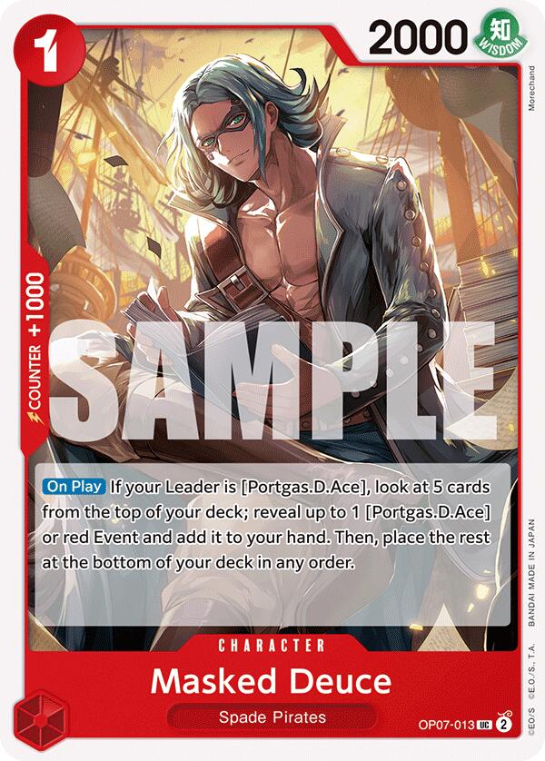 One Piece Card Game: Masked Deuce card image