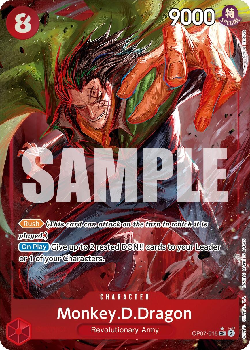 One Piece Card Game: Monkey.D.Dragon (015) (Parallel) card image