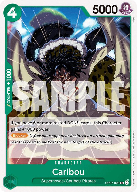 One Piece Card Game: Caribou card image