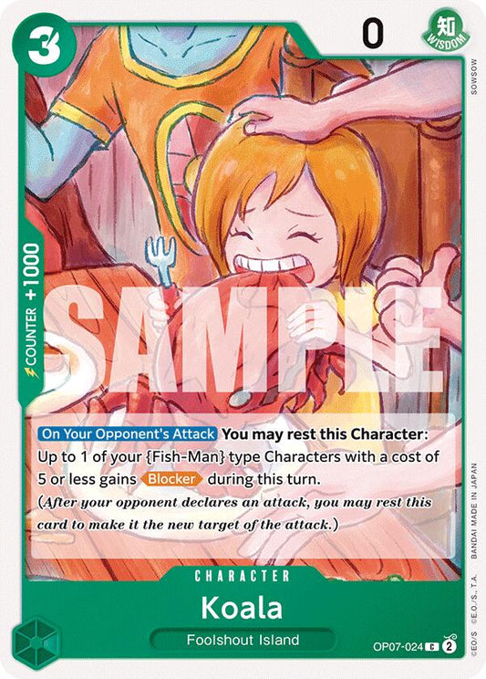 One Piece Card Game: Koala card image