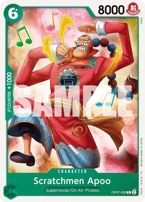 One Piece Card Game: Scratchmen Apoo card image