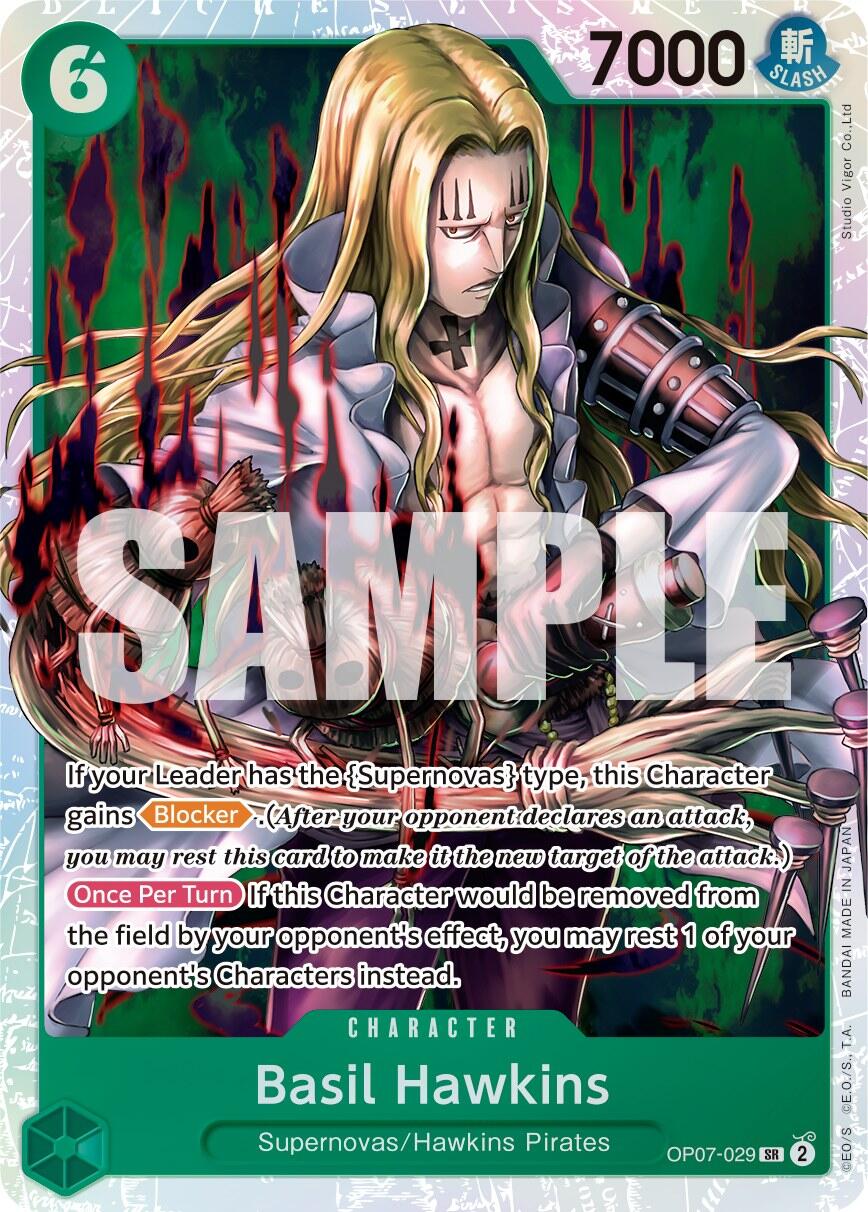 One Piece Card Game: Basil Hawkins card image