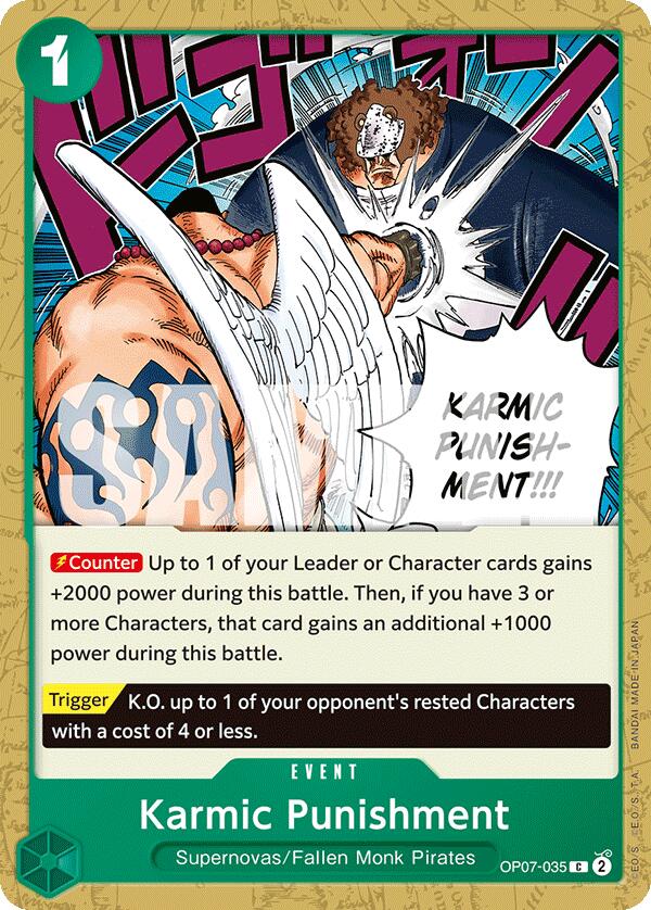 One Piece Card Game: Karmic Punishment card image