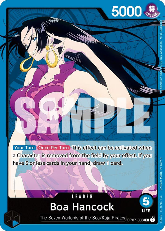 One Piece Card Game: Boa Hancock (038) card image