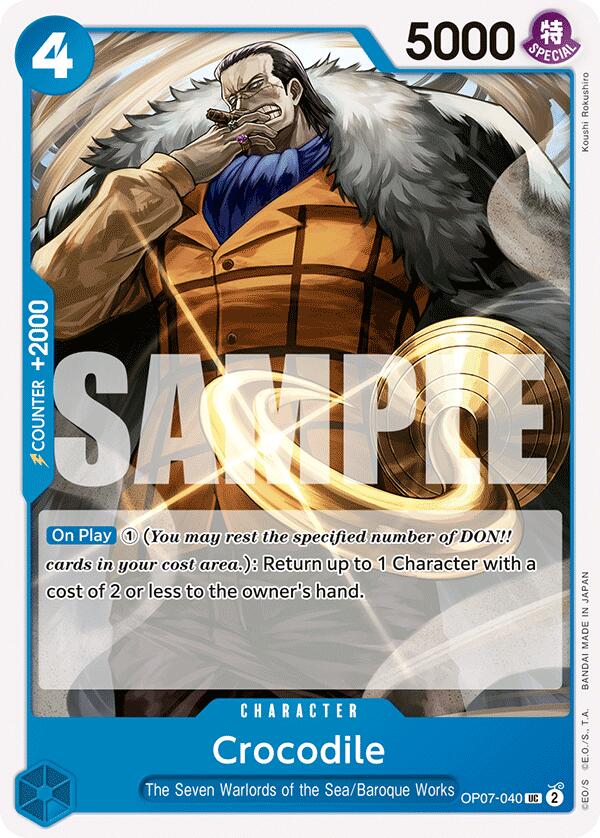 One Piece Card Game: Crocodile card image