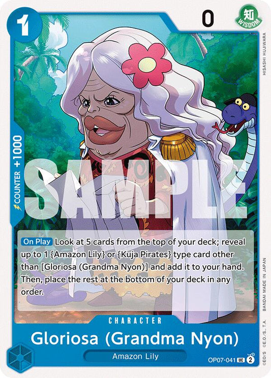 One Piece Card Game: Gloriosa (Grandma Nyon) card image