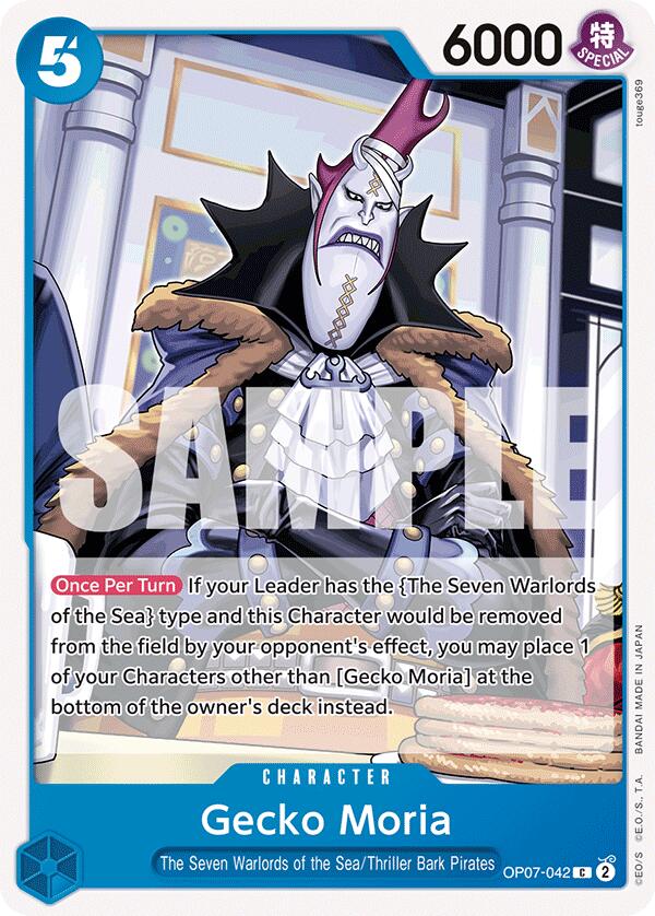 One Piece Card Game: Gecko Moria (042) card image