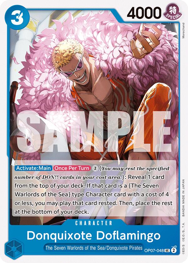 One Piece Card Game: Donquixote Doflamingo card image