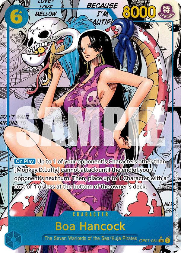 One Piece Card Game: Boa Hancock (051) (Parallel) (Manga) card image