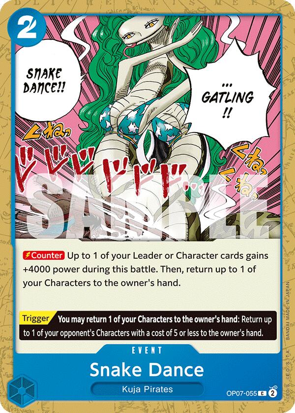 One Piece Card Game: Snake Dance card image