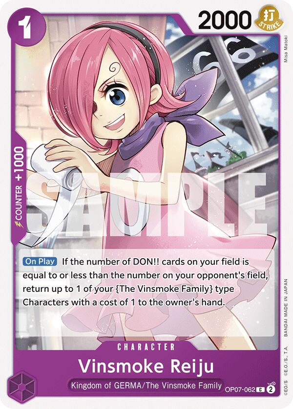 One Piece Card Game: Vinsmoke Reiju card image