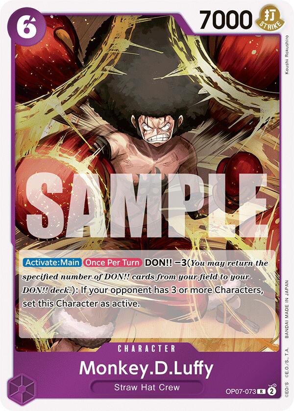 One Piece Card Game: Monkey.D.Luffy (073) card image