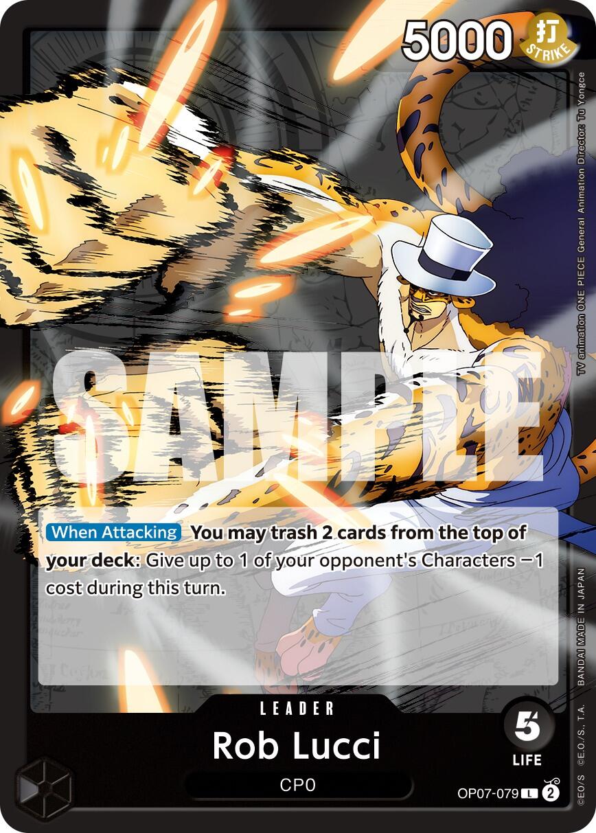 One Piece Card Game: Rob Lucci (079) card image