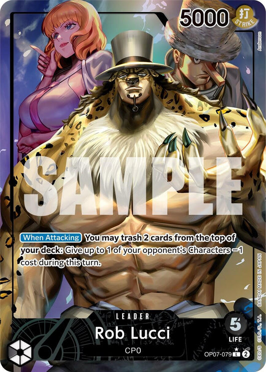 One Piece Card Game: Rob Lucci (079) (Parallel) card image