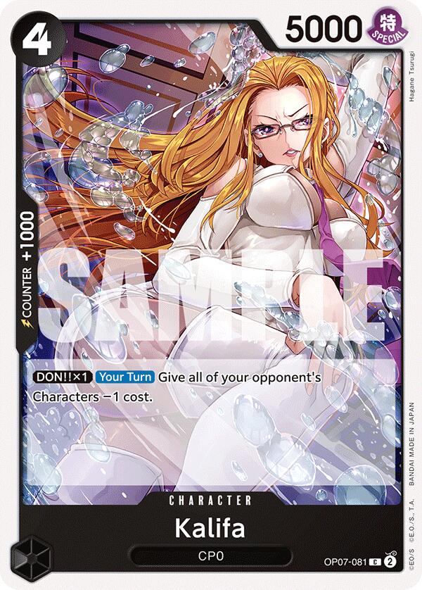 One Piece Card Game: Kalifa card image