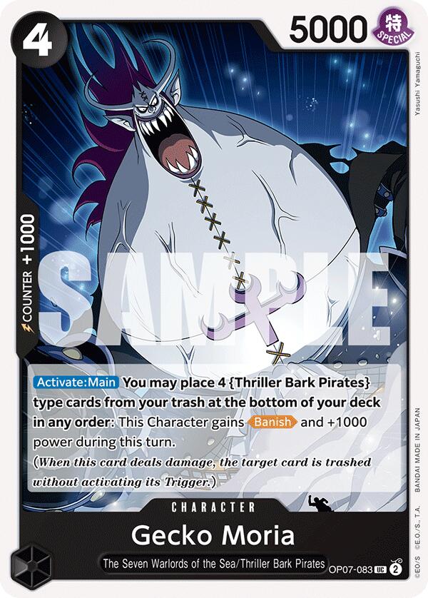 One Piece Card Game: Gecko Moria (083) card image