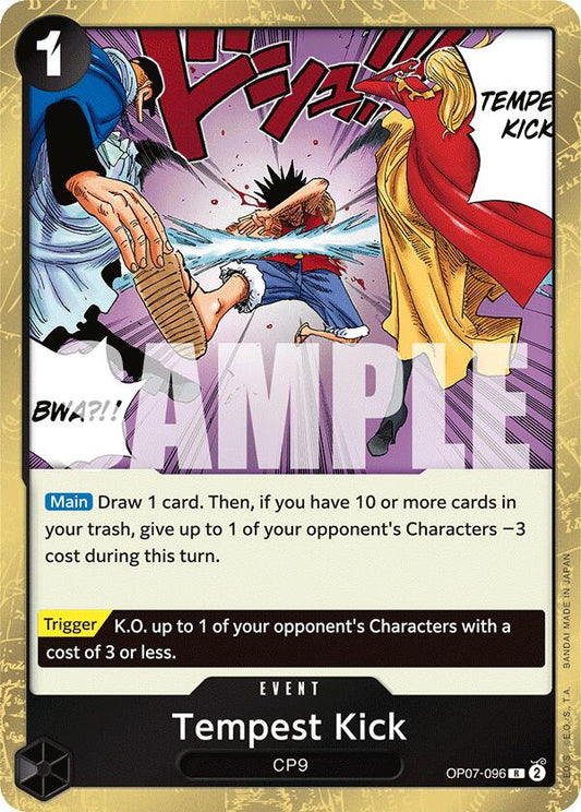 One Piece Card Game: Tempest Kick card image