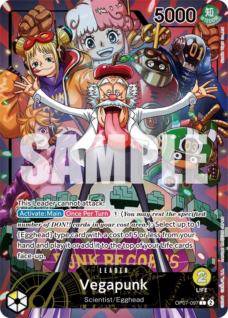 One Piece Card Game: Vegapunk (Parallel) card image