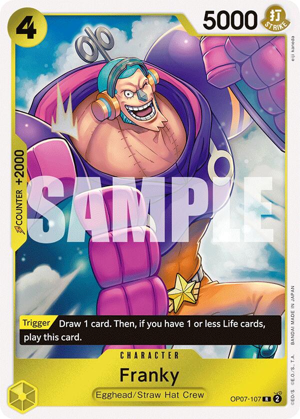 One Piece Card Game: Franky card image