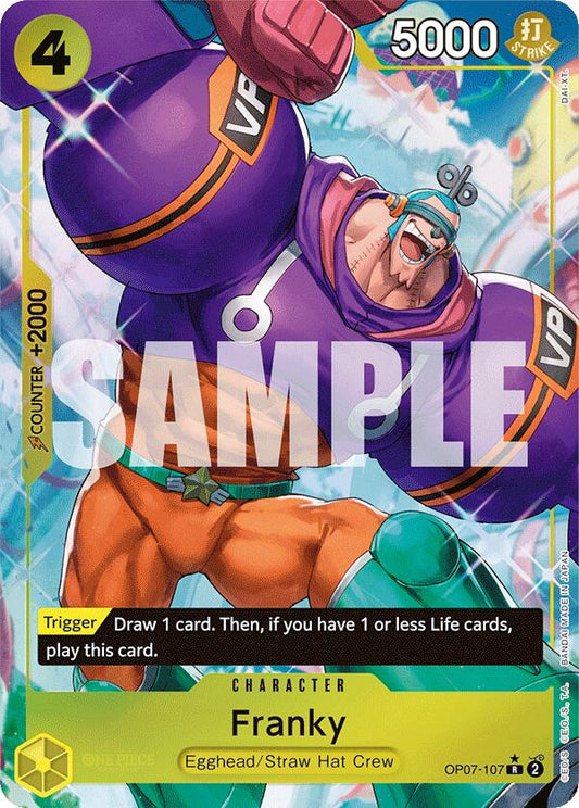 One Piece Card Game: Franky (Parallel) card image