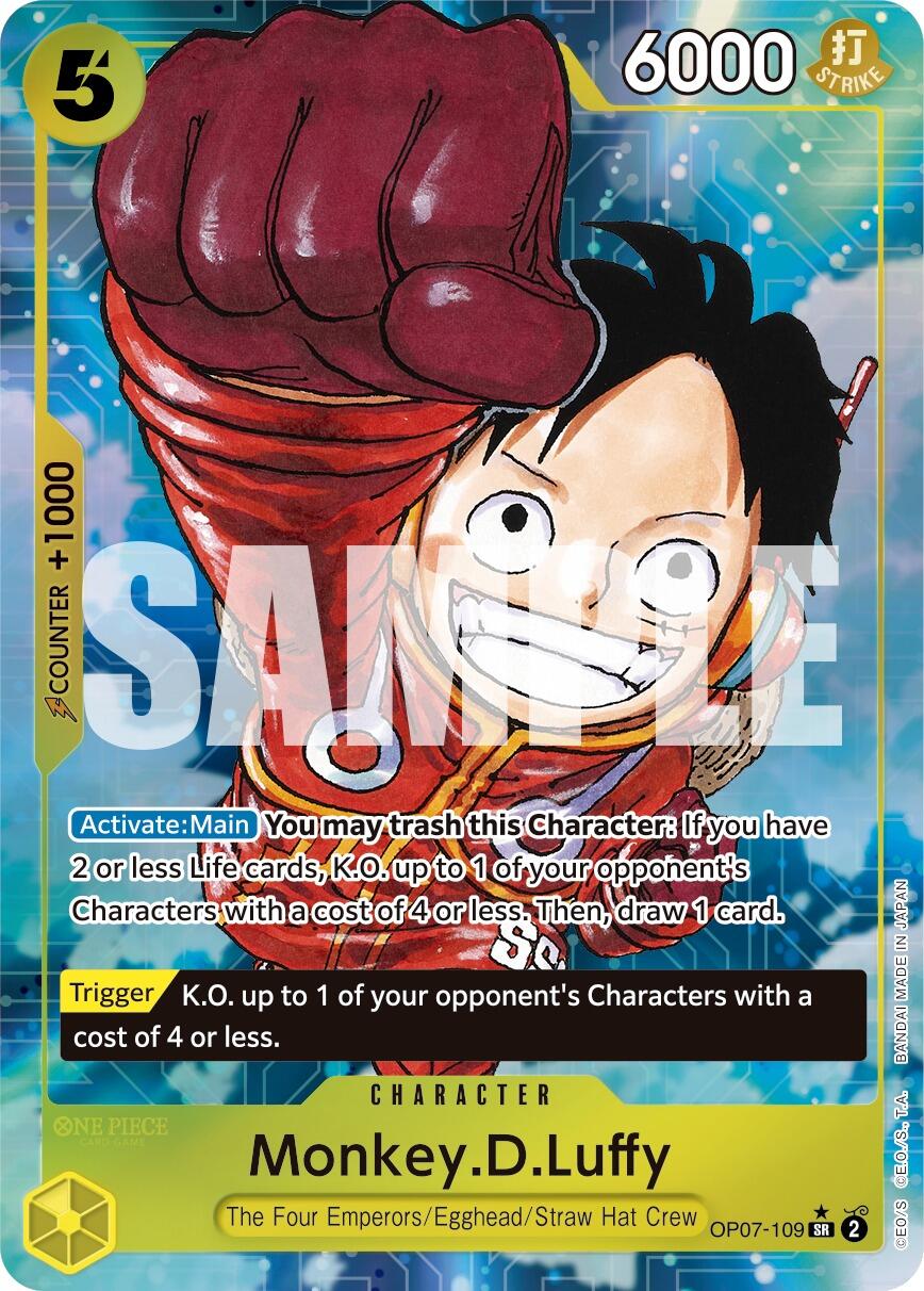 One Piece Card Game: Monkey.D.Luffy (109) (Parallel) card image