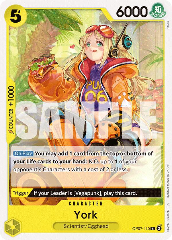 One Piece Card Game: York card image