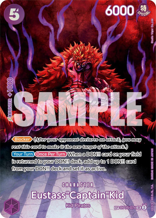 One Piece Card Game: Eustass"Captain"Kid (SP) card image