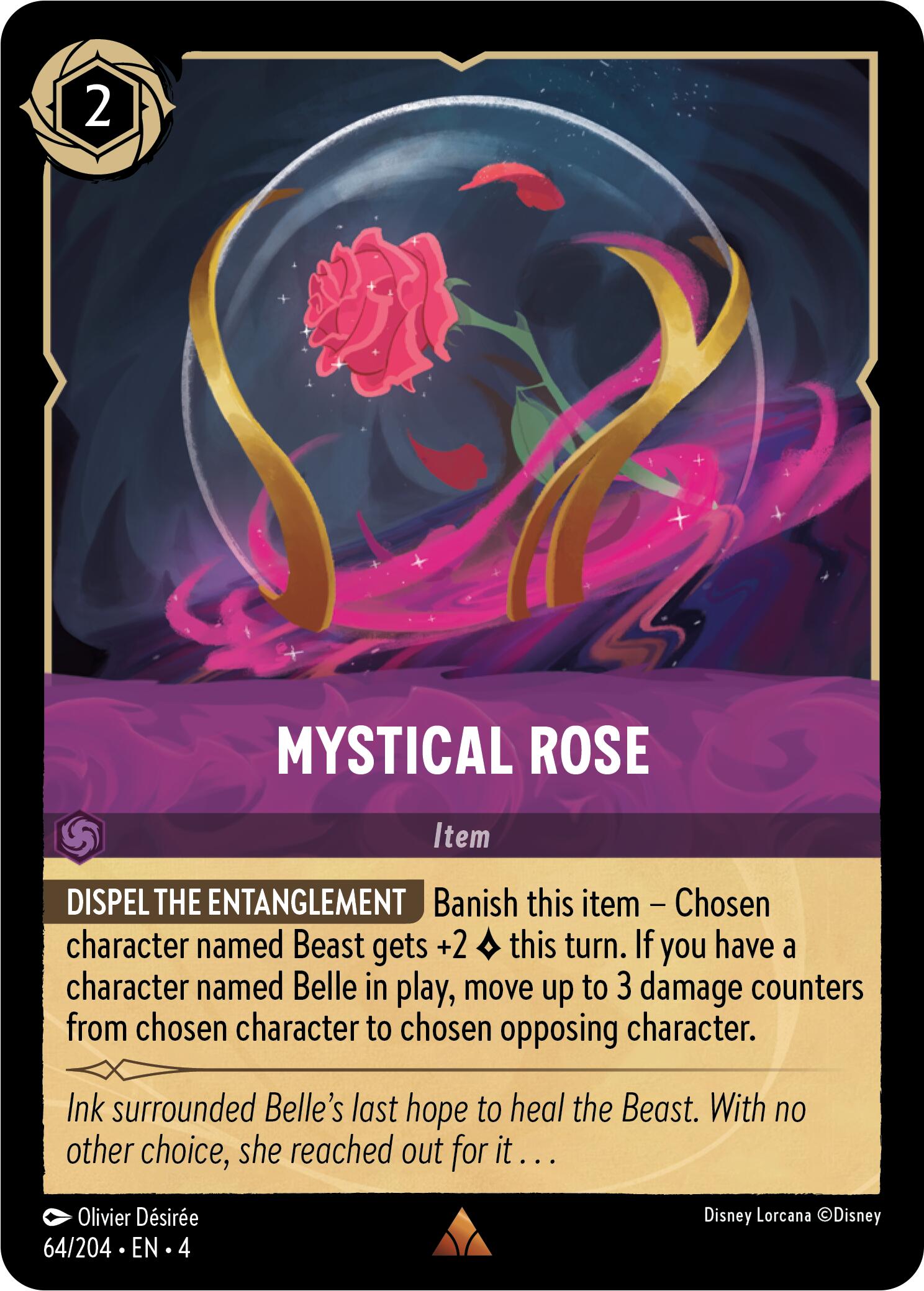 Disney Lorcana: Mystical Rose card image