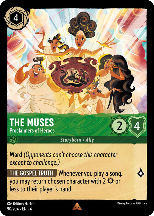 Disney Lorcana: The Muses - Proclaimers of Heroes card image