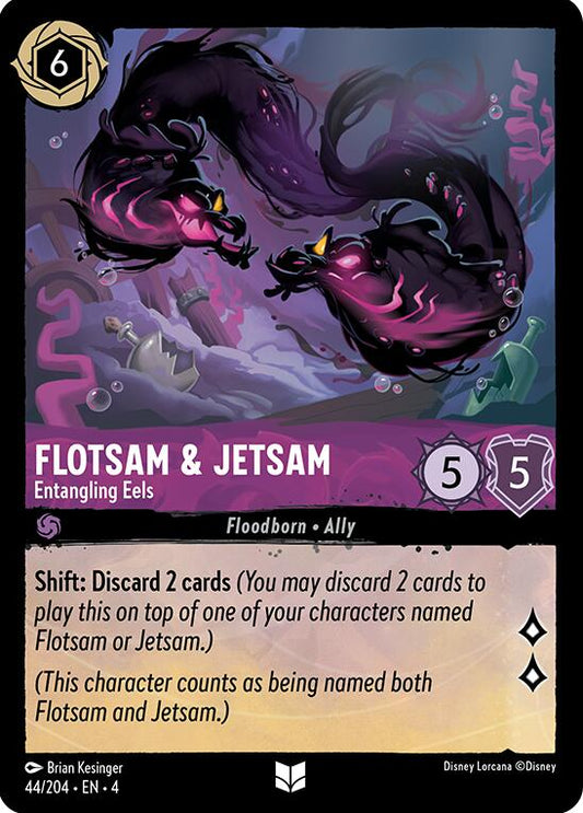 Disney Lorcana: Flotsam & Jetsam - Entangling Eels card image