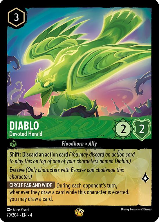 Disney Lorcana: Diablo - Devoted Herald card image