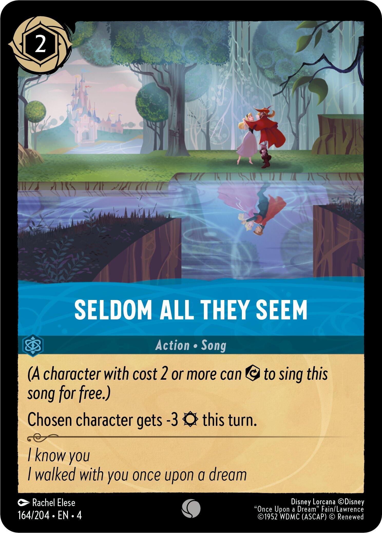 Disney Lorcana: Seldom All They Seem card image