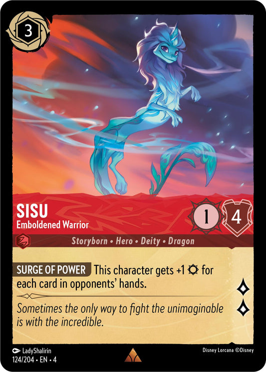 Disney Lorcana: Sisu - Emboldened Warrior card image