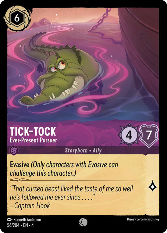 Disney Lorcana: Tick-Tock - Ever-Present Pursuer card image