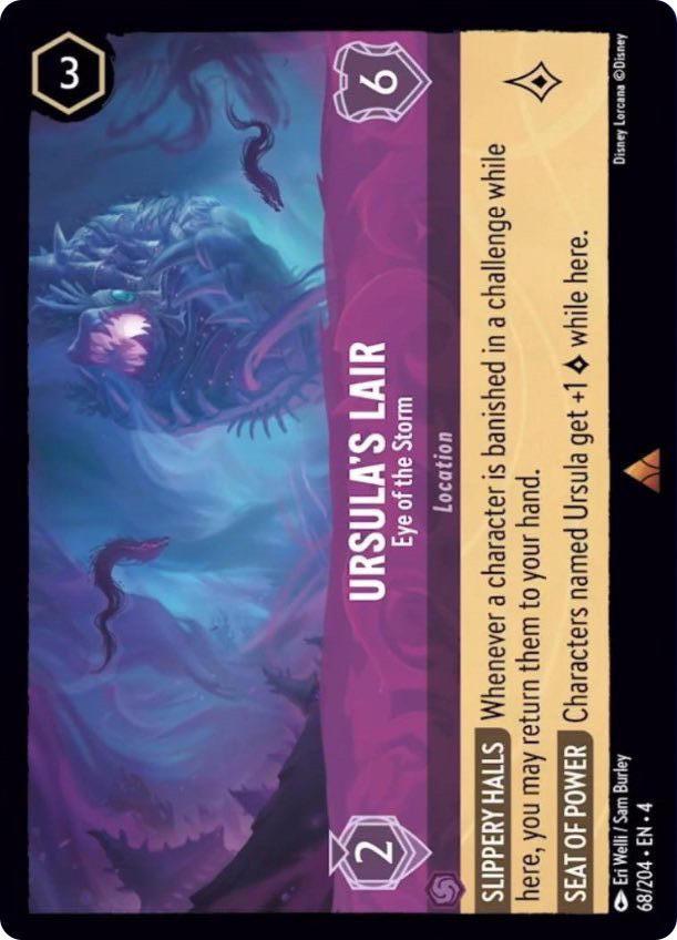 Disney Lorcana: Ursula's Lair - Eye of the Storm card image