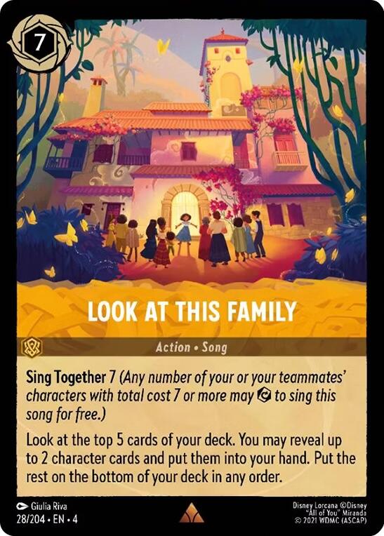 Disney Lorcana: Look at This Family card image