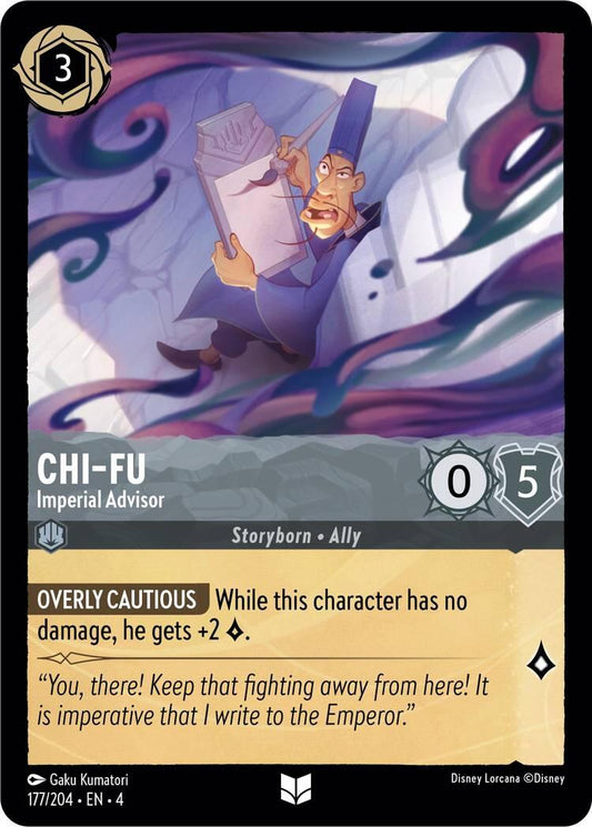 Disney Lorcana: Chi-Fu - Imperial Advisor card image